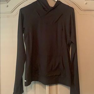 North face hooded shirt